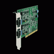 Carte PCI de communication série, 2 ports RS232/422/485 isolés - Référence: PCI-1602C-AE