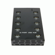 Concentrateur de charge 10 ports USB-A 12V 5A Concentrateur de charge 10 ports USB-A 12V 5A