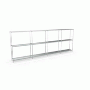 CORECO Rayonnage Lineaire 6595X1670X400 3 Niveaux L180 - L180 CORECO Rayonnage Lineaire 6595X1670X400 3 Niveaux L180 - L180