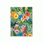 Excelsa torchon Tropical Chic en coton 50x70 cm multicolore - multicolore textile 67414
