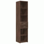 Helloshop26 - Buffet bahut commode armoire meuble de rangement organisateur cuisine salle de séjour salon haut 40 x 42,5 x 185 cm 02_0033716 - 300021 Helloshop26 - Buffet bahut commode armoire meuble de rangement organisateur cuisine salle de séjour salon haut 40 x 42,5 x 185 cm 02_0033716 - 300021