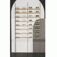 Kit de présentation de lunettes avec supports Cremagold