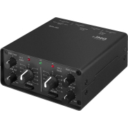 MPA-202 Stage Line - Table de mixage mono 2 canaux pour microphones avec alimentation fantôme +12V MPA-202 Stage Line - Table de mixage mono 2 canaux pour microphones avec alimentation fantôme +12V