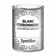 Peinture ferronnerie extérieur polyuréthane SYNTILOR blanc mat 0.25 l