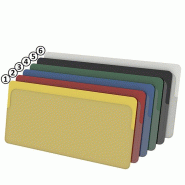Pochette pour étiquettes autocollante ouverte en haut - Lot de 50 - Absorption flexible et réutilisable Pochette pour étiquettes autocollante ouverte en haut - Lot de 50 - Absorption flexible et réutilisable