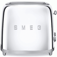 SMEG grille-pains 2 fentes 1500w chrome tsf02sseu - gris TSF02SSEU