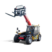 Sth625 - Chariot télescopique avec correcteur de dévers et stabilisateurs Sth625 - Chariot télescopique avec correcteur de dévers et stabilisateurs