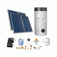 Astrea Pack D - SSC toiture inclinée 4 capteurs solaires, ballon combiné 600L production ECS semi-instantanée, accessoires - Thermador - PSOLCHECSP46 Astrea Pack D - SSC toiture inclinée 4 capteurs solaires, ballon combiné 600L production ECS semi-instantanée, accessoires - Thermador - PSOLCHECSP46