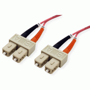 Câble FO duplex 50/125µm OM4 SC/SC, 3 m_0
