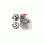 Friteuse électrique - 7 Litres à poser, haute performance avec vidange et filtration - modèle TF7M - VALENTINE_0