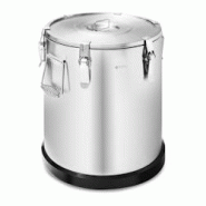 Helloshop26 - Conteneur isotherme inox alimentaire professionnel traiteur chaud froid (36 l, double paroi renfermant une couche 14_0004272 - 300019569 Helloshop26 - Conteneur isotherme inox alimentaire professionnel traiteur chaud froid (36 l, double paroi renfermant une couche 14_0004272 - 300019569