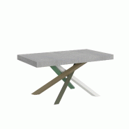 Itamoby Table Extensible 90X160/264 Cm Volantis Cemento Structure 4/A - gris VE160TAV4AALL-CM