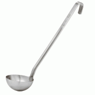 Louche acier inox ép. 3 mm monobloc Ø 10 cm 0,25 L longueur 37 cm - par 1