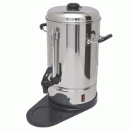 Mastro Percolateur café 6 litres 220x220x440 mm - VIRTUS - inox 5410A