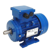 Moteur électrique 230/400v 1,1 kW - 3000 tr/min - Cemer MS Alu - Bride B3 - IP55 - Pour machines outils et équipements d'atelier_0
