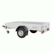 Remorque SARIS MAC ALU - 1 essieu freiné - PTAC 1350 Kg - 255 x 133 cm - Référence 8522-5-PMV-3563