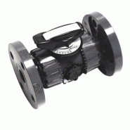 Robinet de régulation à brides fixes Dual Block PVC - joint EPDM - D020 - Référence 31VKROV020E