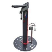 Station de réparation ergonomique avec outils sécurisés - Pompe et cale-roue inclus - Deluxe Station de réparation ergonomique avec outils sécurisés - Pompe et cale-roue inclus - Deluxe