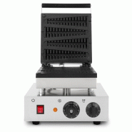 VERTES Gaufrier pour Gaufres sur Batonnet, 4 Gaufres en même temps, 80 pièces par heure, réglable 0°-300°C, anti-adhérent, Waffle Maker 1800 W - VERTES Gaufrier pour Gaufres sur Batonnet, 4 Gaufres en même temps, 80 pièces par heure, réglable 0°-300°C, anti-adhérent, Waffle Maker 1800 W -