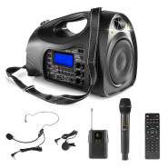 Vonyx ST016 Sono Portable 2 Micros UHF 65 Watts Vonyx ST016 Sono Portable 2 Micros UHF 65 Watts