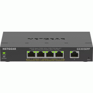 5-Port Gigabit Ethernet High-Power PoE+ Plus Switch (GS305EPP)