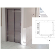 Ascenseur privatif très flexible avec une fourchette de charge jusqu'à 500Kg - ARMONY