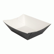 Barquette en carton noire The Pack 960gr L.7,2xP.10,5xH.4,5cm - par 200
