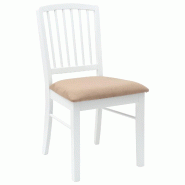 Chaises de salle à manger 2 pcs Blanc 50 x 52,5 x 91 cm Modèle Orion Prestige - 8721359374858