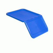 GASTROLAND Couvercle pour bac à ingrédients GILAC 40 L et 80 L - Bleu - bleu plastique polypropylène 3701666010149