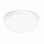 Gea Luce Plafonnier Rond Gpl301C En Aluminium Blanc Mat 50W Led Intégré Lumière Chaude 3000K - Gealuce Ceiling Design Lighting - GPL301C