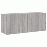 Helloshop26 - Meuble TV multimédia étagère télévision buffet téléviseur salle à manger salon chambre mural sonoma 100 x 30 x 41 cm 02_0028173 Helloshop26 - Meuble TV multimédia étagère télévision buffet téléviseur salle à manger salon chambre mural sonoma 100 x 30 x 41 cm 02_0028173