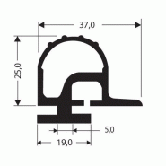 Joint caoutchouc pour chambre froide jcr-022_0