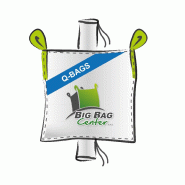 Lot de 10 bigbags neuf 90x105x190, swl: 1000 kg, gr+gv, q bag