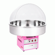 Machine à barbe à papa professionnelle - 720 mm avec coupole de protection - 1200W, rendement 1 barbe/60s Machine à barbe à papa professionnelle - 720 mm avec coupole de protection - 1200W, rendement 1 barbe/60s