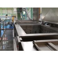 Machine de nettoyage ultrasonique sur mesure avec cuves de grandes dimensions, idéal pour nettoyage de pièces volumineuses - Ultratecno