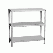 SimonRack Étagère métallique avec vis 1000x900x400 mm, 3 niveaux, point de flexion 100 kg, Galvanisé - Comfort - métal 8425437084331
