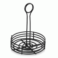 Support à épices Stalgast, noir, Ø 165 mm - TT4413165