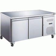 Table réfrigérée pâtissière 600x400 Plan travail inox 2 portes AFI