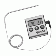 Thermomètre numérique avec sonde de température, 1 pile x AAA 1,5 V