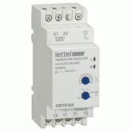 Thermostat mode chauffage à 1 point de consigne de 0 à +40°C, 1 relais NO/NF 16A - LETTEL - CRT2-2A Thermostat mode chauffage à 1 point de consigne de 0 à +40°C, 1 relais NO/NF 16A - LETTEL - CRT2-2A