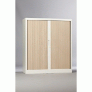 Armoire métallique à rideau pvc abr1361 1360 x 1000 x 440