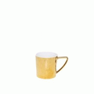 Aulica Mug blanc et doré en porcelaine 340ml - doré 351001 Aulica Mug blanc et doré en porcelaine 340ml - doré 351001