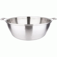 BAUMALU Bassine à confiture 38 cm Inox Tripli - inox 035-1252646 BAUMALU Bassine à confiture 38 cm Inox Tripli - inox 035-1252646