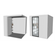 Cabine acoustique pliable - oco silence