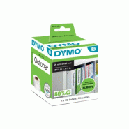 Dymo LW -àÉtiquettes pour classeurs grand format - 59 x 190
