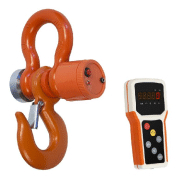 Dynamomètre à affichage et contrôle à distance - 10 000 kg x 5 kg - avec télécommande et crochet_0