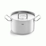 Fissler - Collection Profi originale - Pot en acier inoxydable avec couvercle de 24 cm - Acier inoxydable 18/10 084 128 24 000 0