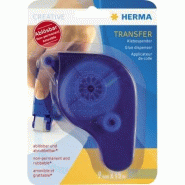 HERMA Applicateur de colle Transfer, bleu, rechargeable - 1067