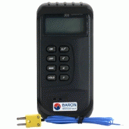 K t305 - thermomètre numérique à entrée thermocouple - baron