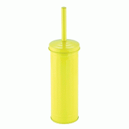 MSV Collection Habana – Porte-brosse WC avec brosse en acier, couleur verte - vert acier 144328
